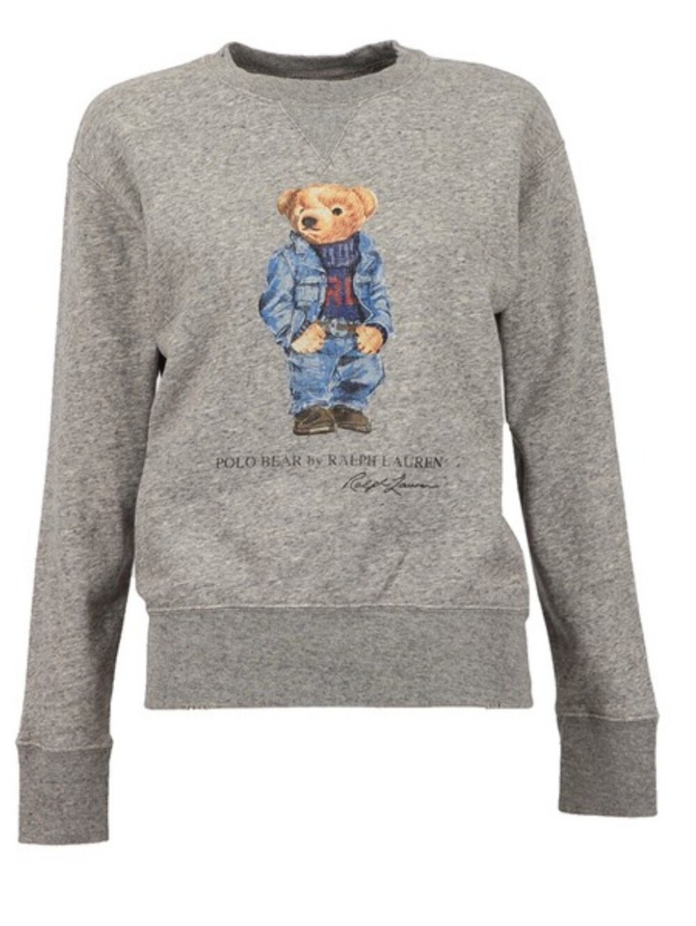 (18) NWT POLO RALPH LAUREN Polo Denim Bear Sweatshirt, Size S